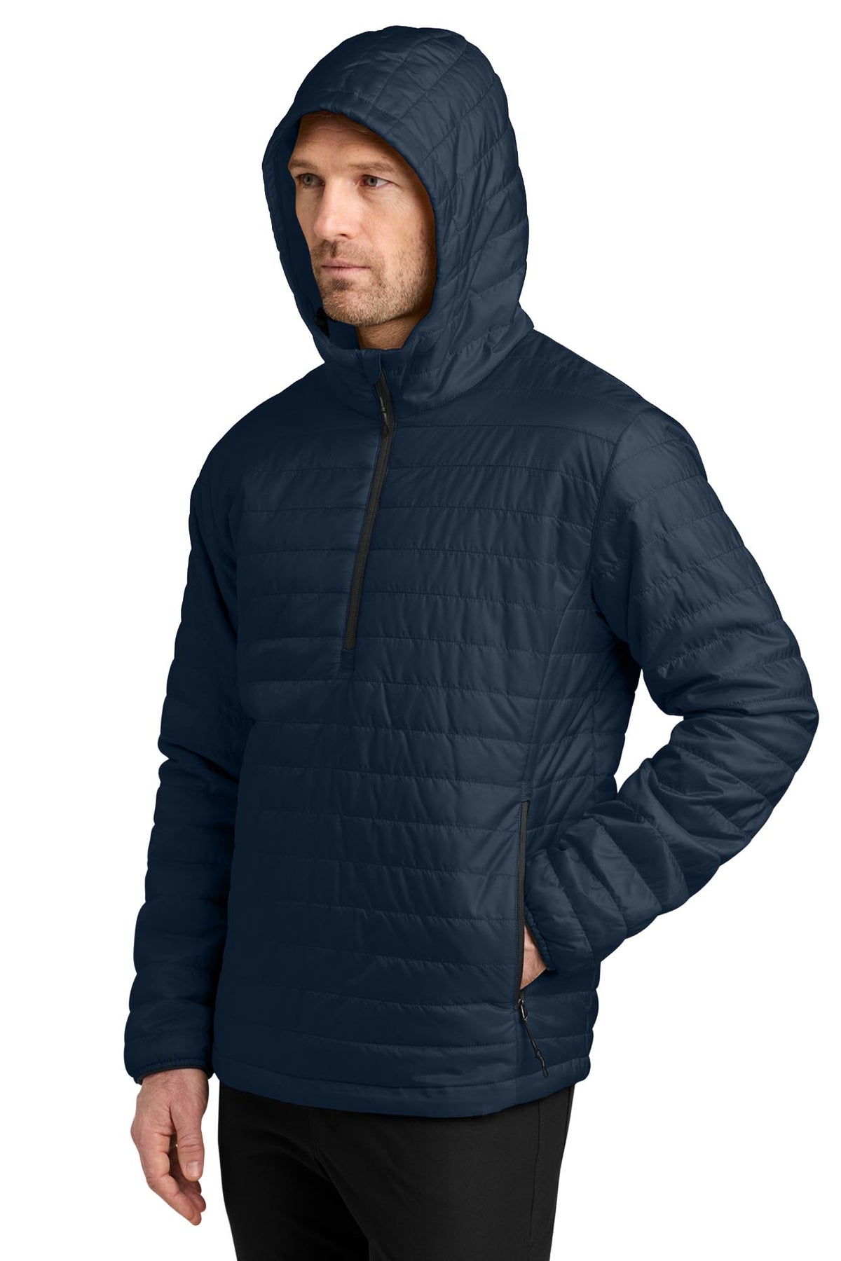 Port Authority® Packable Puffy Anorak - River Blue Navy