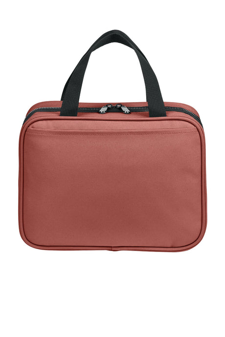 Port Authority® Matte Oxford Hanging Travel Case - Canyon Clay