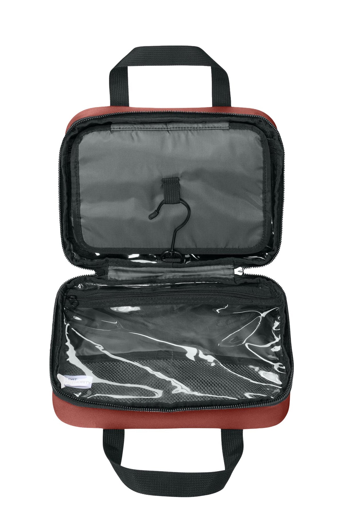 Port Authority® Matte Oxford Hanging Travel Case - Canyon Clay