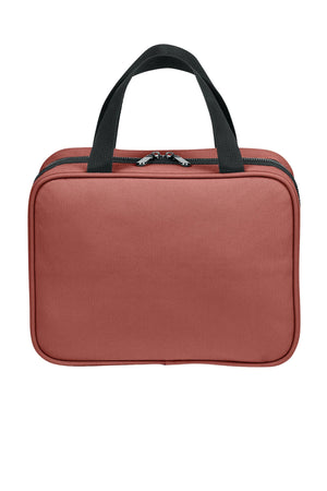 Port Authority® Matte Oxford Hanging Travel Case - Canyon Clay