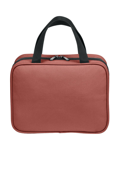 Port Authority® Matte Oxford Hanging Travel Case - Canyon Clay