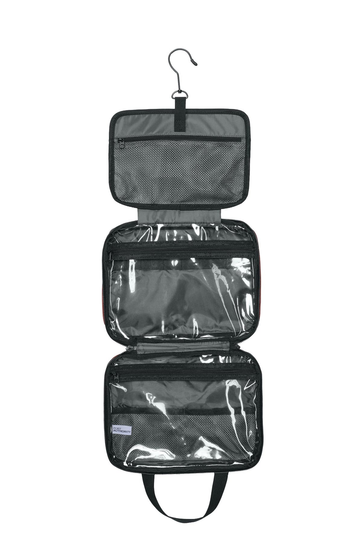 Port Authority® Matte Oxford Hanging Travel Case - Canyon Clay