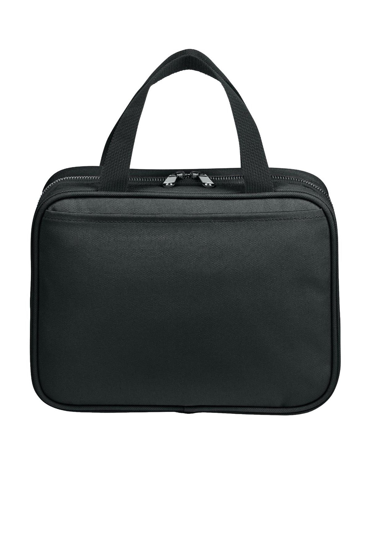 Port Authority® Matte Oxford Hanging Travel Case - Deep Black