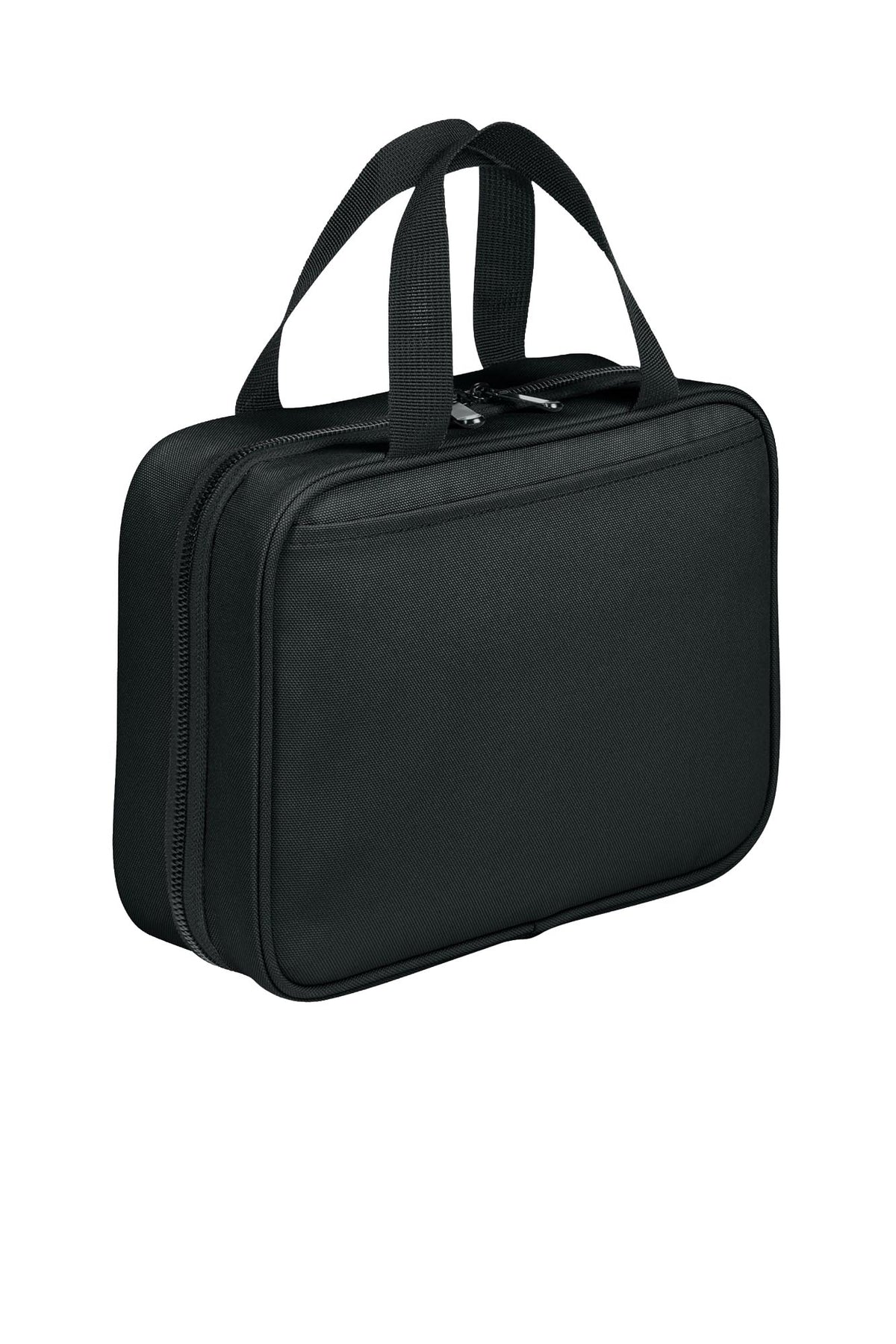 Port Authority® Matte Oxford Hanging Travel Case - Deep Black