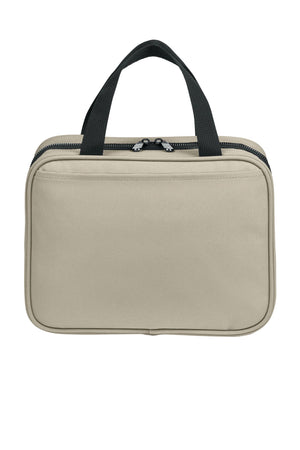 Port Authority® Matte Oxford Hanging Travel Case - Sahara