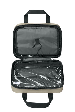 Port Authority® Matte Oxford Hanging Travel Case - Sahara