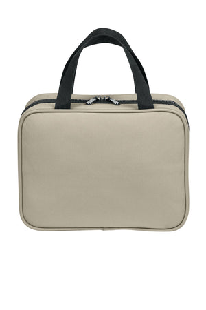 Port Authority® Matte Oxford Hanging Travel Case - Sahara