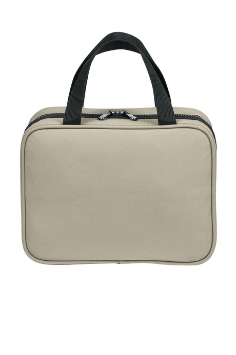 Port Authority® Matte Oxford Hanging Travel Case - Sahara