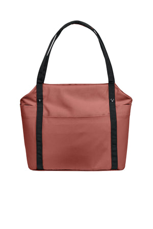 Port Authority® Matte Oxford Tote - Canyon Clay