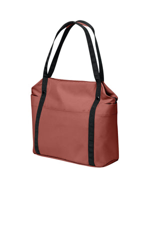 Port Authority® Matte Oxford Tote - Canyon Clay