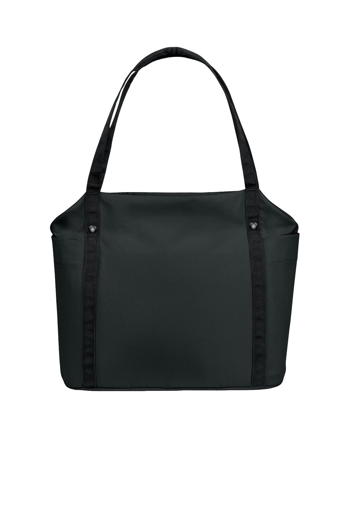 Port Authority® Matte Oxford Tote - Deep Black