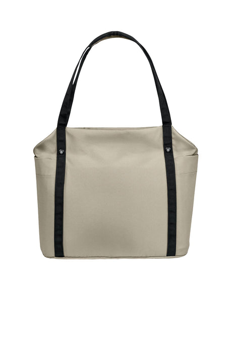 Port Authority® Matte Oxford Tote - Sahara