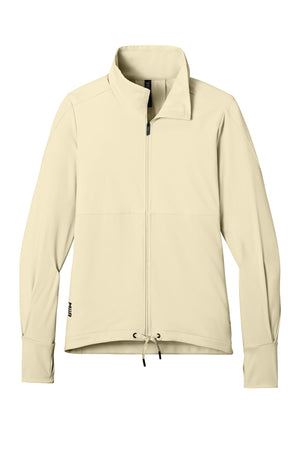 MiiR® Women’s Kivu Hybrid Full-Zip Jacket - Alabaster