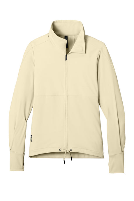 MiiR® Women’s Kivu Hybrid Full-Zip Jacket - Alabaster
