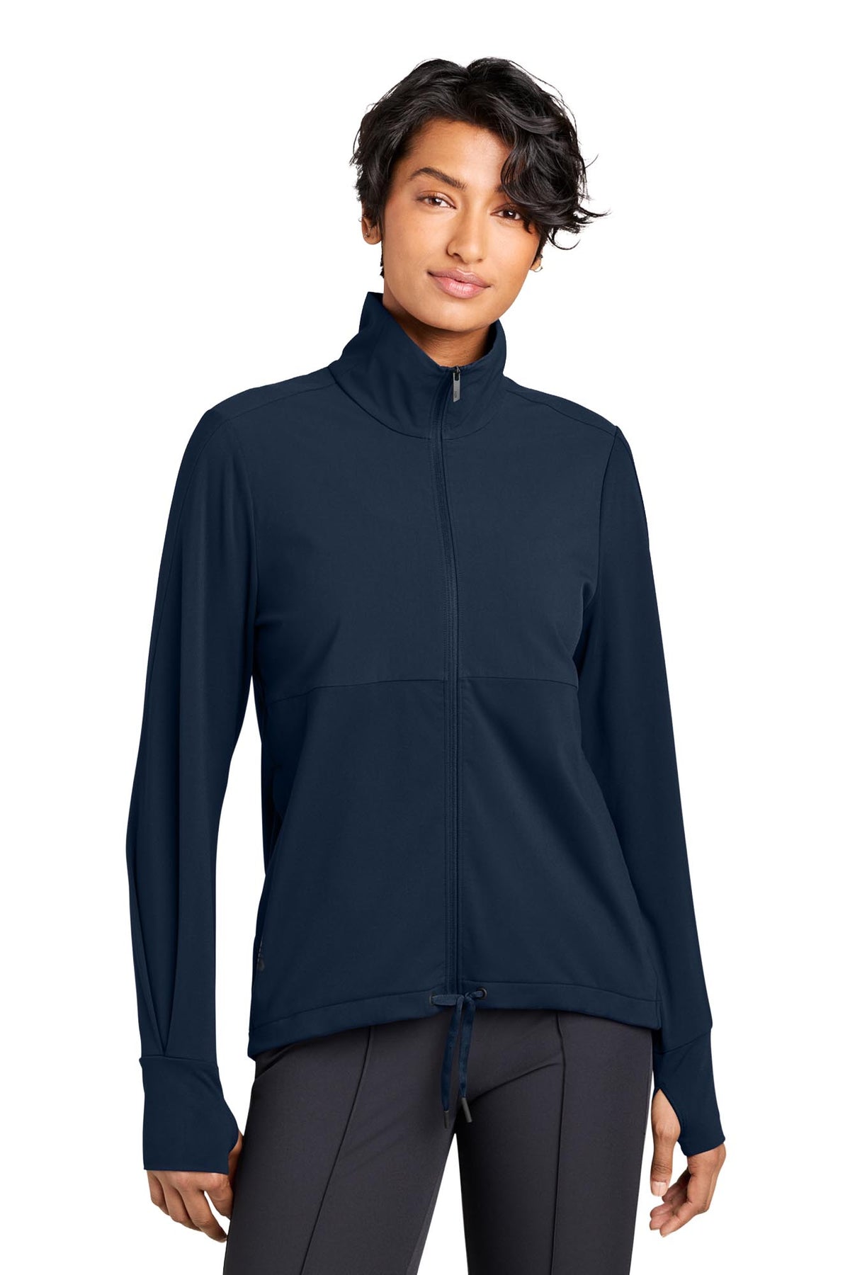 MiiR® Women’s Kivu Hybrid Full-Zip Jacket - Indigo Navy