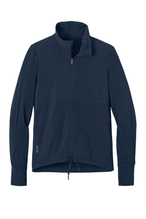 MiiR® Women’s Kivu Hybrid Full-Zip Jacket - Indigo Navy