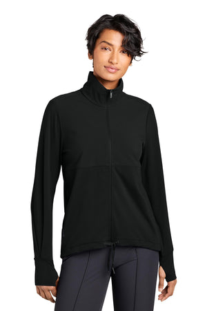 MiiR® Women’s Kivu Hybrid Full-Zip Jacket - Pitch Black