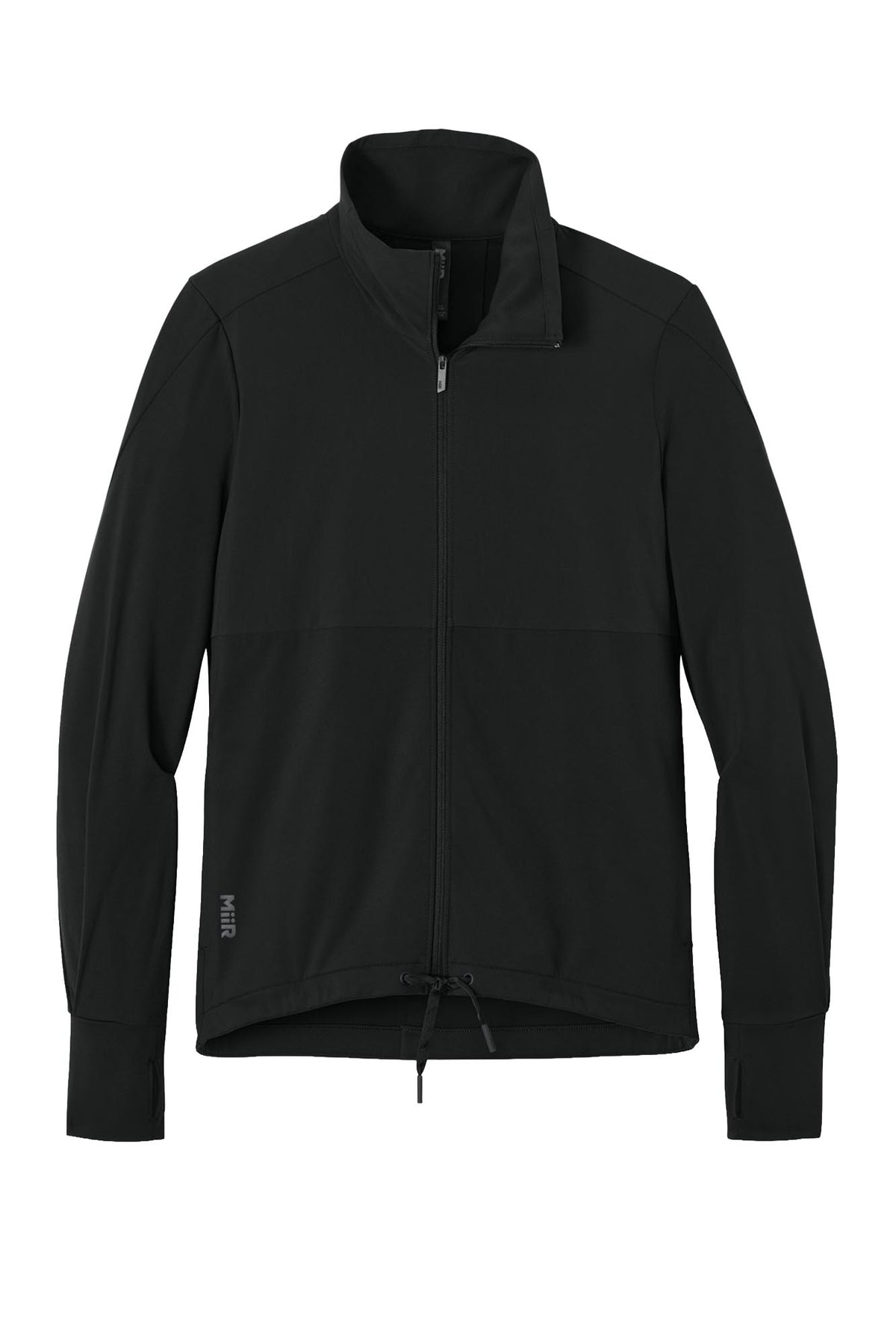 MiiR® Women’s Kivu Hybrid Full-Zip Jacket - Pitch Black