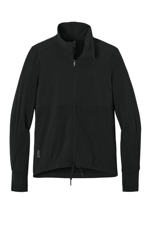 MiiR® Women’s Kivu Hybrid Full-Zip Jacket - Pitch Black