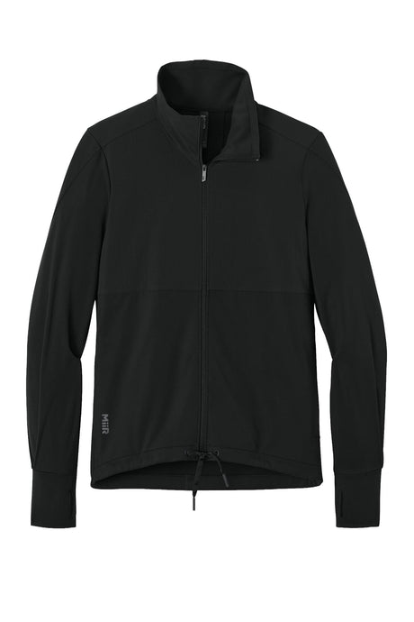 MiiR® Women’s Kivu Hybrid Full-Zip Jacket - Pitch Black