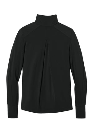 MiiR® Women’s Kivu Hybrid Full-Zip Jacket - Pitch Black