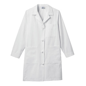 Meta Women's 38" iPad Knot Button Labcoat