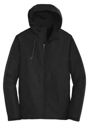 Port Authority® Merge 3-in-1 Jacket - Deep Black