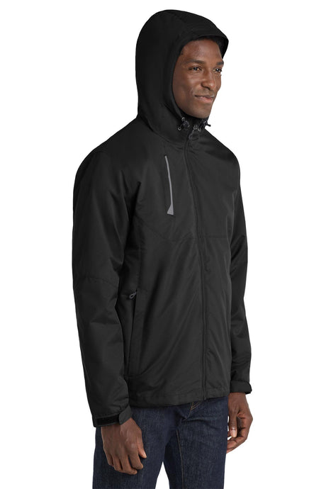 Port Authority® Merge 3-in-1 Jacket - Deep Black