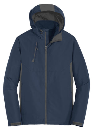 Port Authority® Merge 3-in-1 Jacket - Dress Blue Navy/Grey Steel