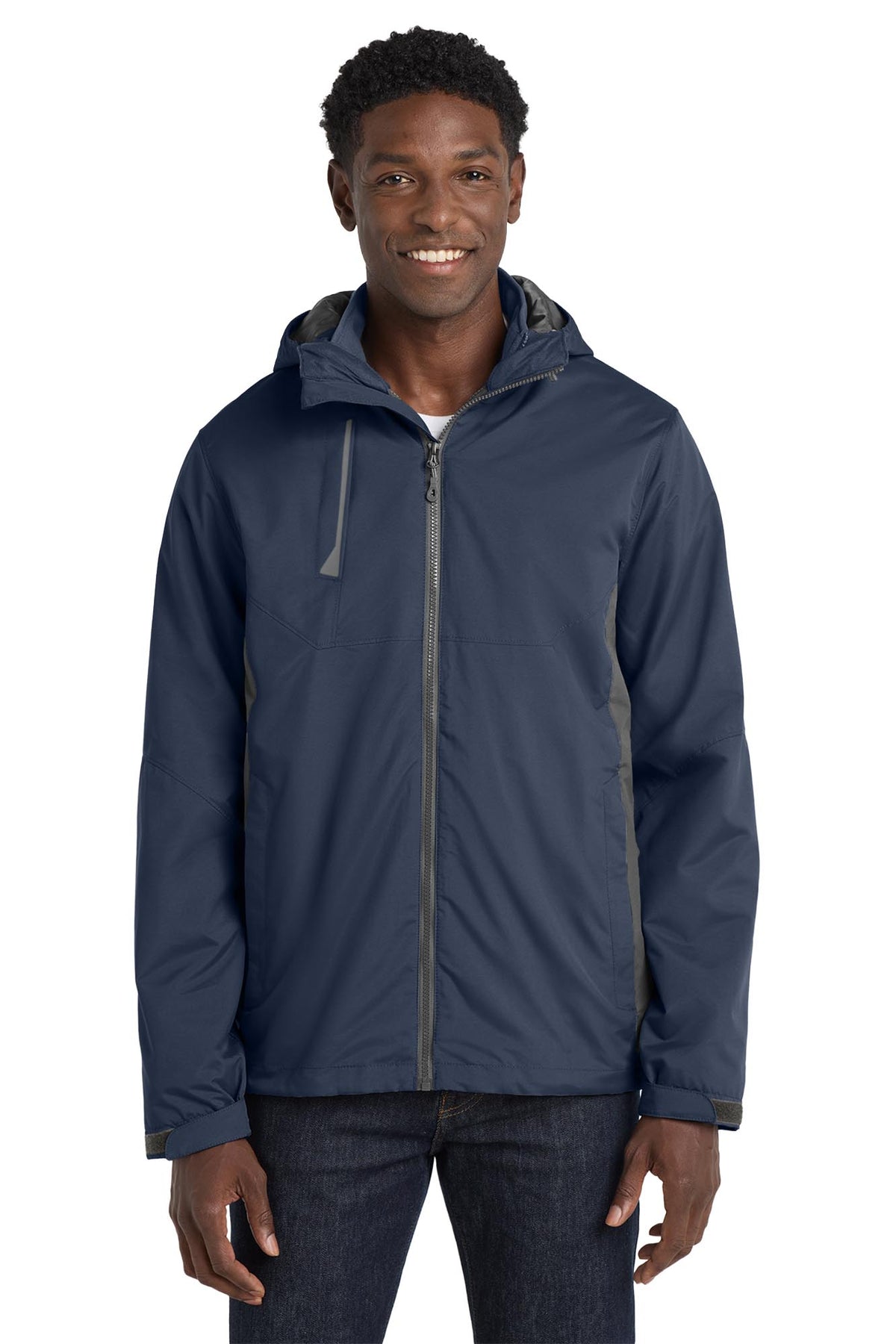 Port Authority® Merge 3-in-1 Jacket - Dress Blue Navy/Grey Steel
