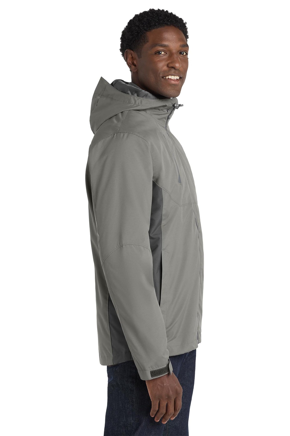 Port Authority® Merge 3-in-1 Jacket - Rogue Grey/Grey Steel
