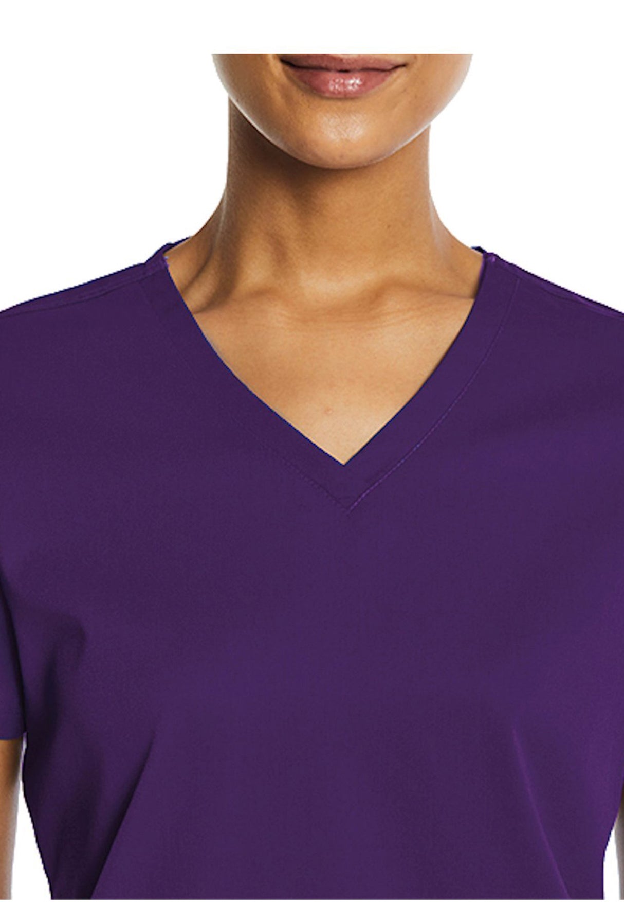 Elements Originals Women's Basic 2-Pocket V-Neck Scrub Top