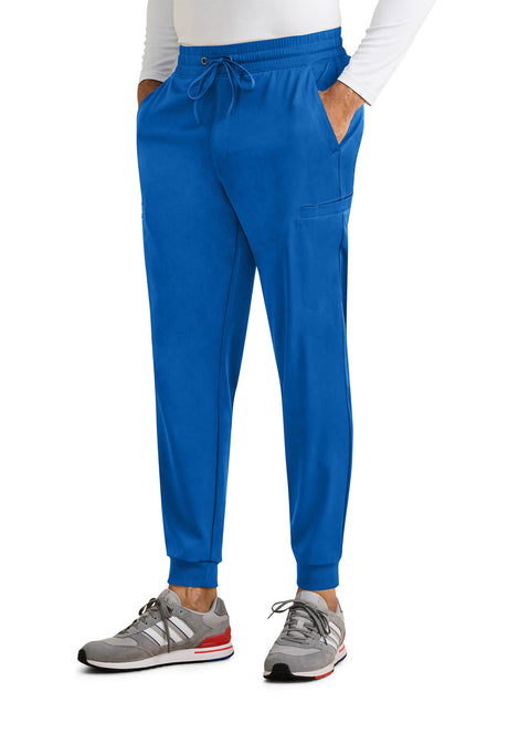 HH Works Men's Rafael Mid Rise Zip Fly 6-Pocket Jogger Pant