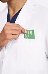 Medelita Men's Luca Patch Pocket 37½" Lab Coat