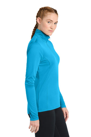 Sport-Tek® Women’s PosiCharge® Competitor™ 1/4-Zip Pullover - Atomic Blue