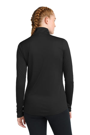 Sport-Tek® Women’s PosiCharge® Competitor™ 1/4-Zip Pullover - Black