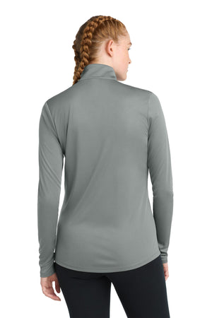 Sport-Tek® Women’s PosiCharge® Competitor™ 1/4-Zip Pullover - Grey Concrete