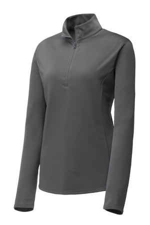 Sport-Tek® Women’s PosiCharge® Competitor™ 1/4-Zip Pullover - Iron Grey