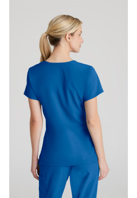 Skechers™ Women's Reliance 3-Pocket Crossover V-Neck Scrub Top