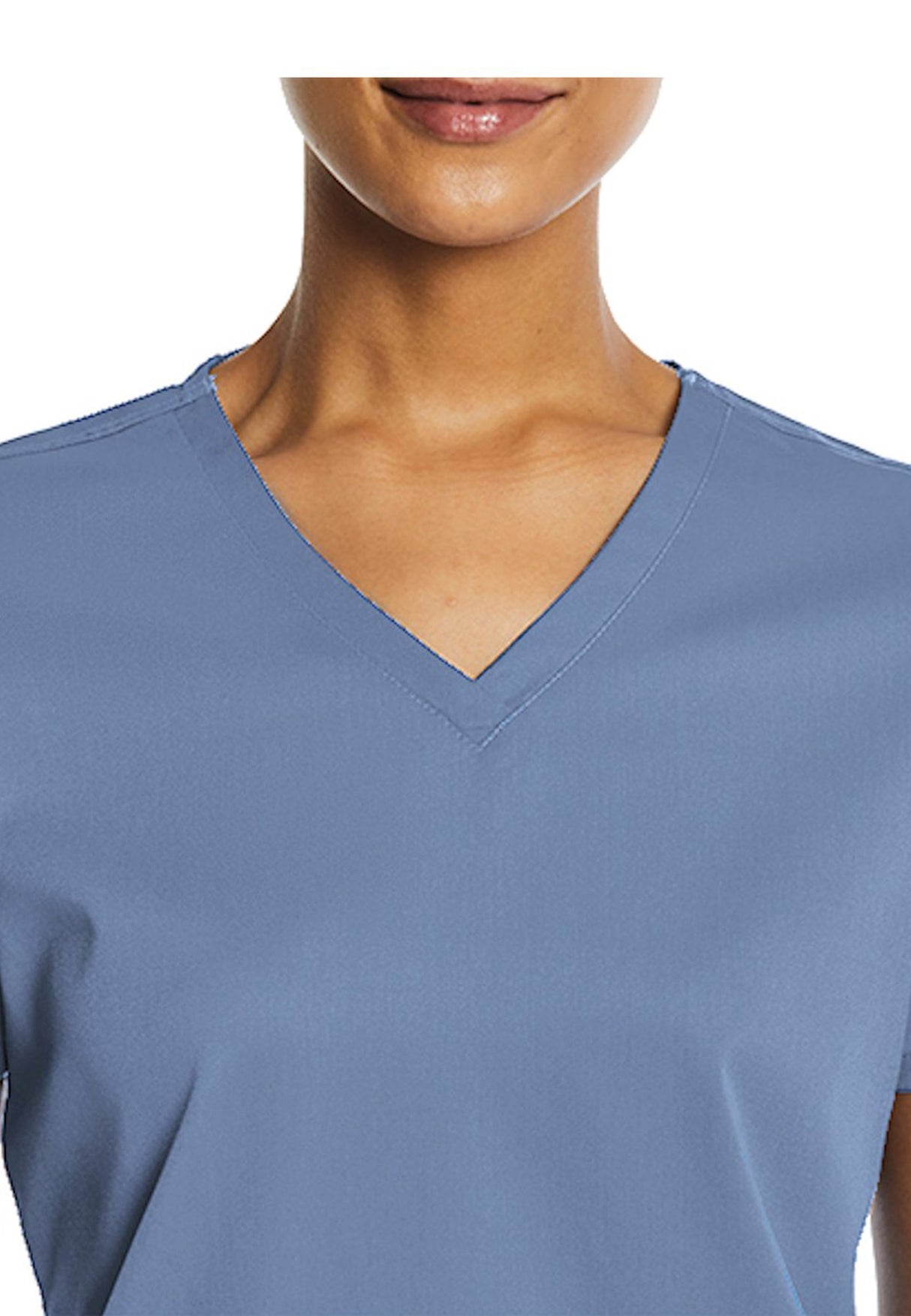 Elements Originals Women's Basic 2-Pocket V-Neck Scrub Top