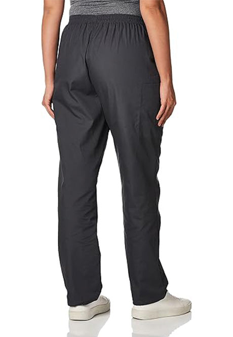 Cherokee Workwear Originals Women's Natural Rise 4-Pocket Tall Tapered Pull-On Cargo Pant