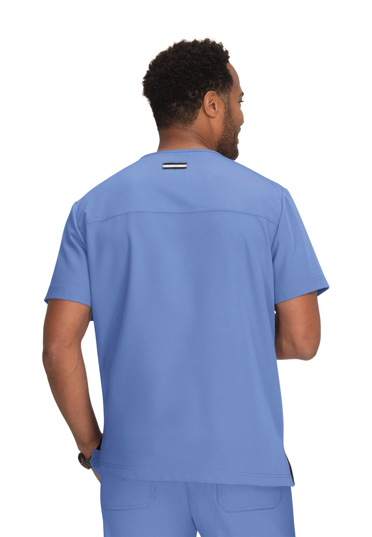 koi™ Next Gen Men's 4-Pocket Free To Be Scrub Top