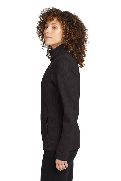 OGIO® Women’s Grit Fleece Jacket - Blacktop