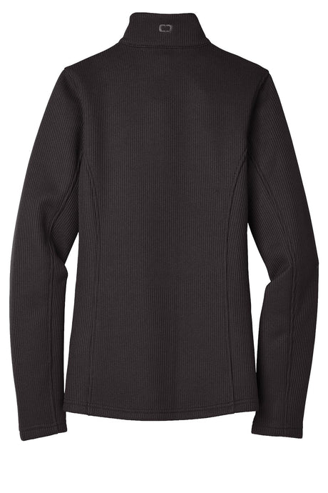 OGIO® Women’s Grit Fleece Jacket - Blacktop