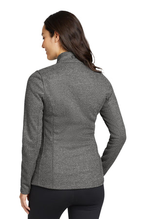 OGIO® Women’s Grit Fleece Jacket - Diesel Grey Heather