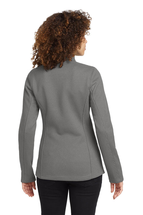 OGIO® Women’s Grit Fleece Jacket - Gear Grey