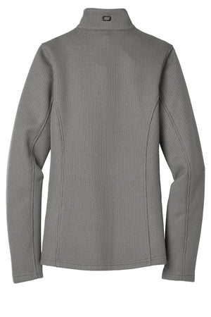 OGIO® Women’s Grit Fleece Jacket - Gear Grey