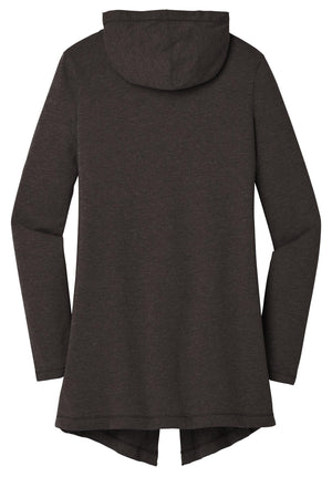 District® Women’s Perfect Tri® Hooded Cardigan - Black Frost