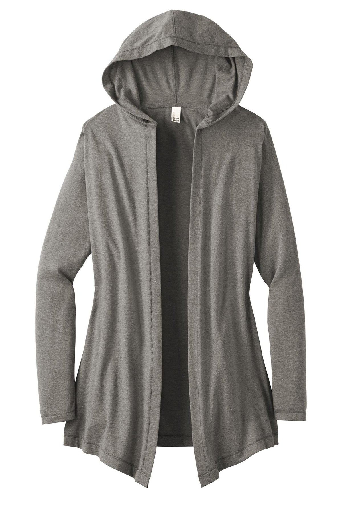 District® Women’s Perfect Tri® Hooded Cardigan - Grey Frost