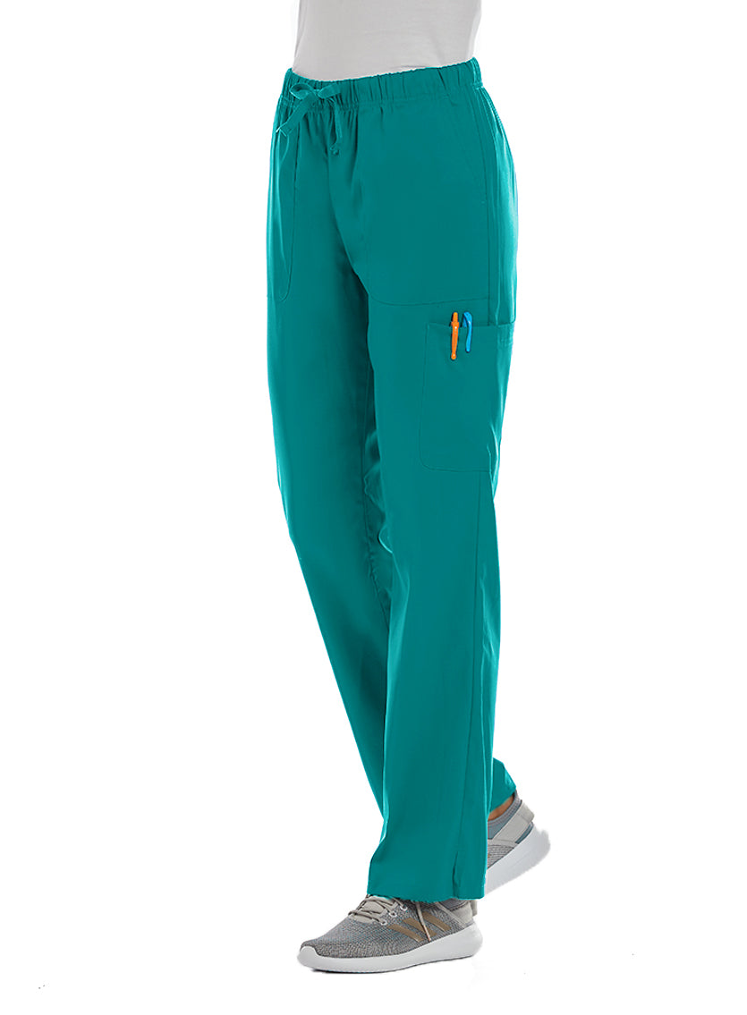 Elements by Alexanders Uniforms Women's 4-Pocket Elastic Drawstring Pant